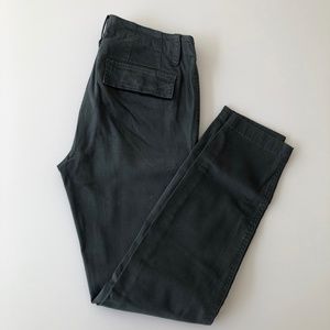 J Crew Pants - blue-grey straight cut. size 27